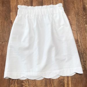 Lauren James White Skirt